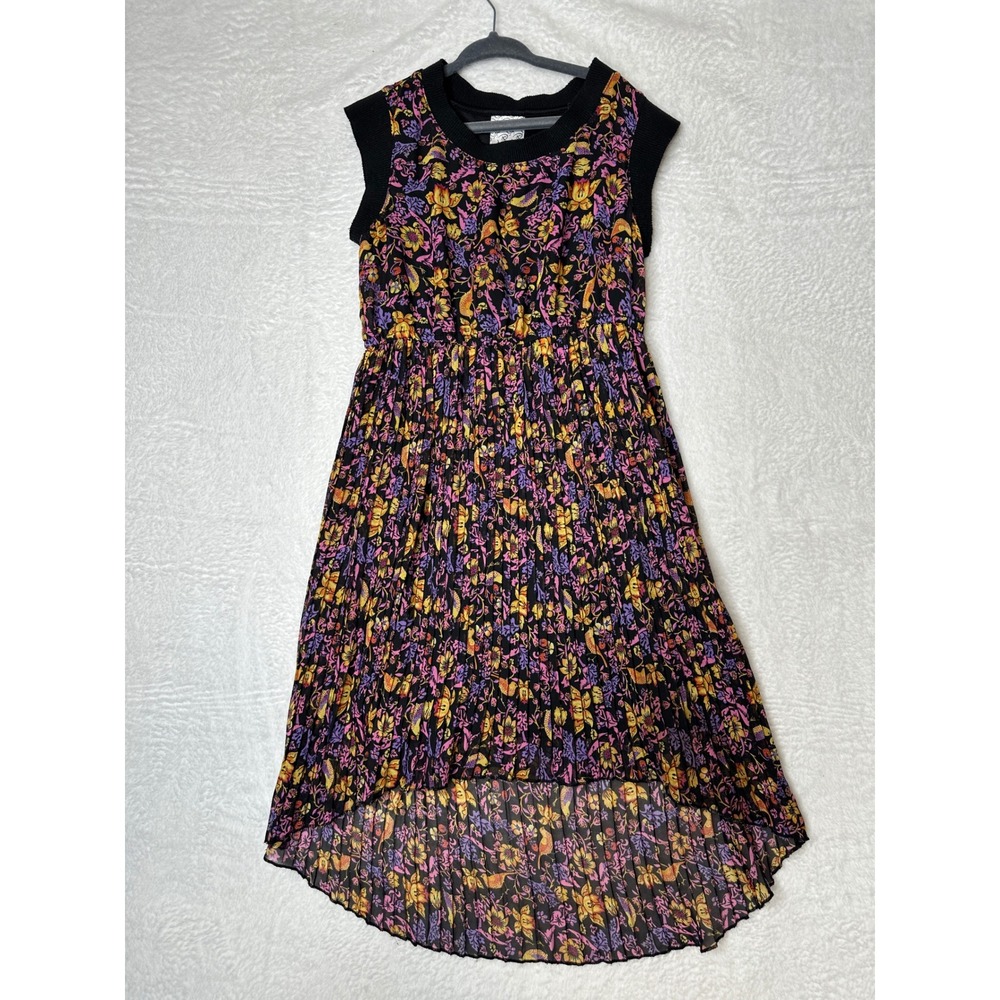 Disney Descendants D-signed High Low Dress Womens Size M Black Sleeveless